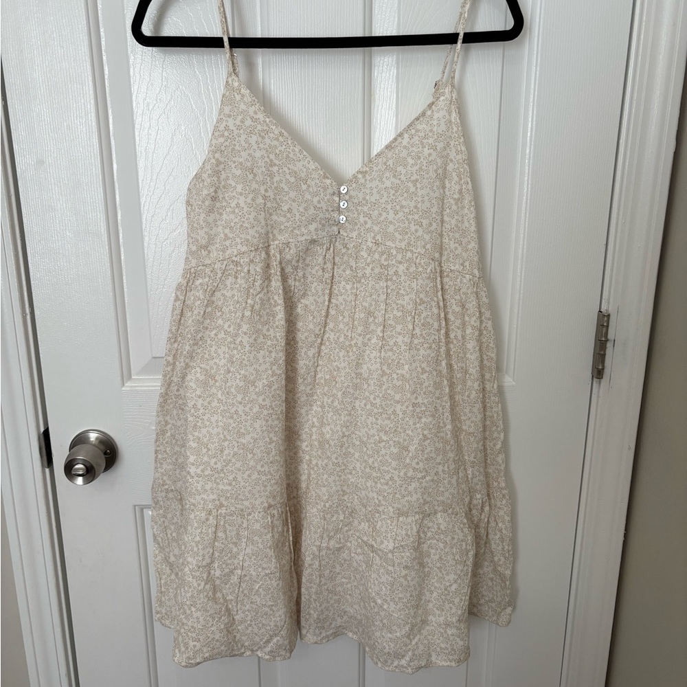 Wild Fable Cream Floral Mini Dress